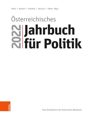 cover image of Österreichisches Jahrbuch für Politik 2022